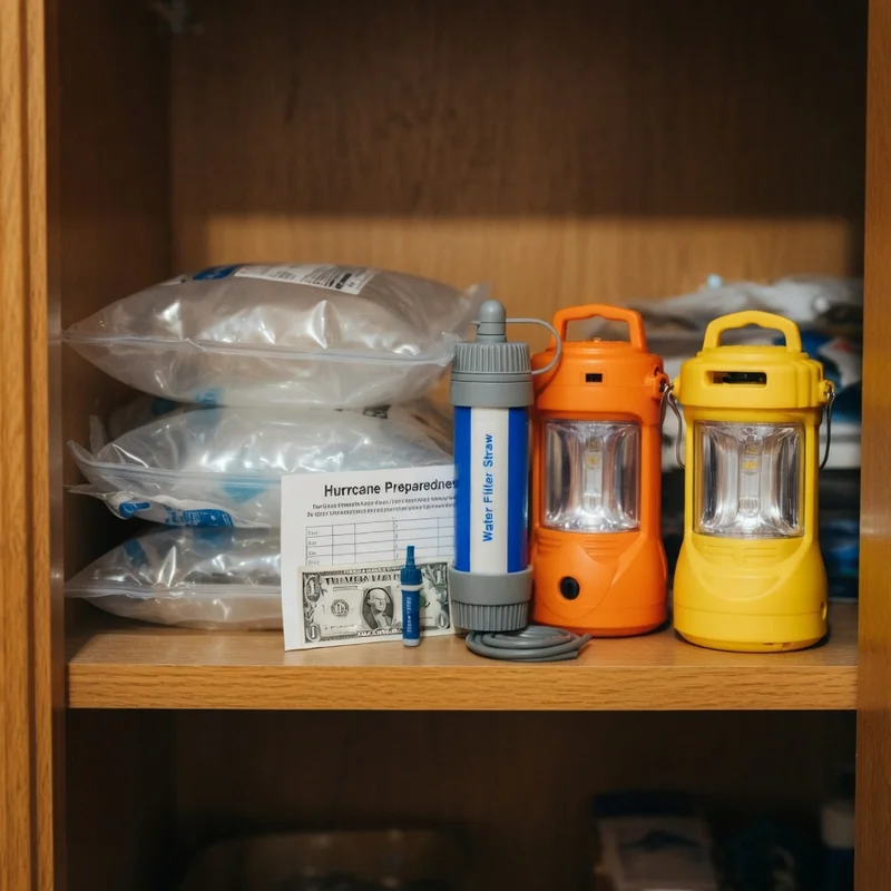 Survival Sip put in cupboard safely for future use